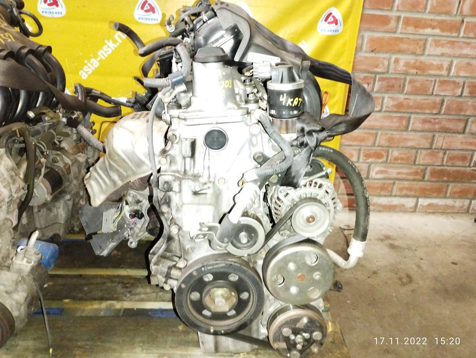 Двигатель HONDA L15A-4402703 2WD 4 КАТУШКИ без навесного 97 т.км.  GD8-1303779 | Азия