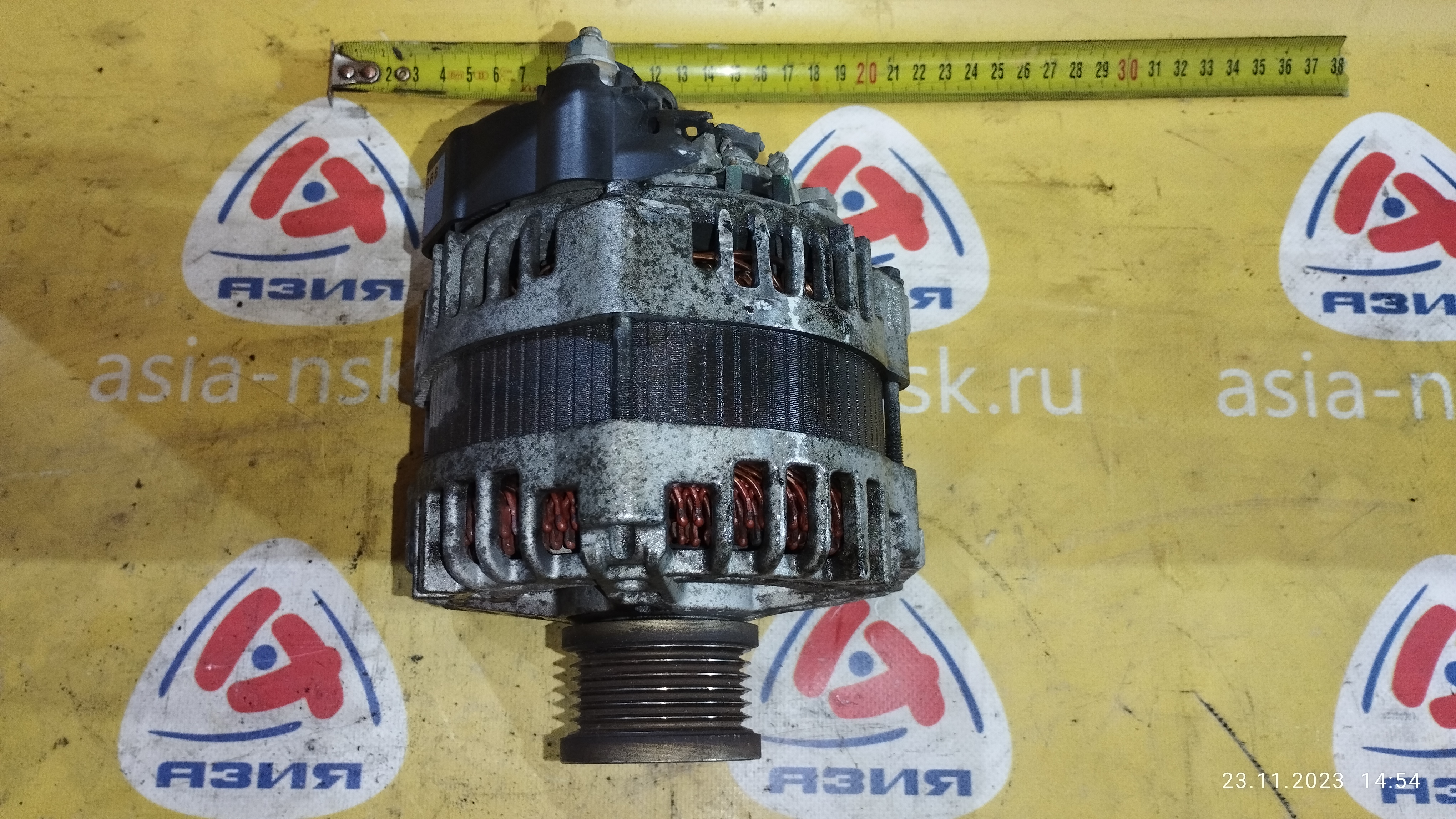 Генератор Nissan MR20-DE Bluebird  Sylphy/Dualis/Lafesta/Qashqai/Serena/X-Trail C25/T31/G11/Y12/C11/B30 ДЕФЕКТ  3 конт. 12V. 140A. пластиковая крышка ( | Азия