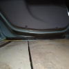 Дверь боковая Ford Focus 1 CAK/DAW/DFW '1998-2005 зад, лев в сборе, эл.стеклопод. (дефект)