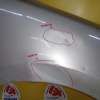 Крыло Hyundai Santa Fe CM/BM перед, прав под повторитель, под накладку (дефект, вмятины)