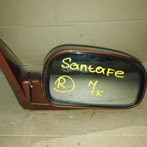 Зеркало Hyundai Santa Fe SM/BB прав 7к RHD-правый руль '2000-2006