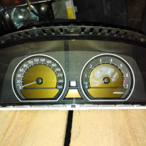 Панель приборов BMW 7-Series E65 '2002 (дефект) Japan 260 km/h 62116925321