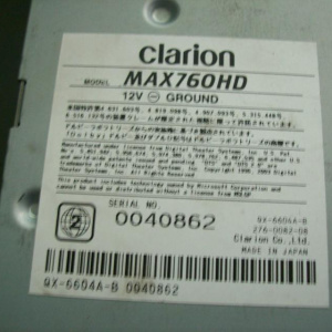 Магнитола All Clarion HDD, DVD VIDEO, MP3, WMA