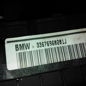 Подушка безопасности BMW 5-Series E60/E61 '2003-2007 3 спицы, с зарядом 2 фишки 32346761380 32346776425