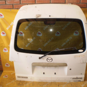 Дверь задняя Mazda/Nissan/Mitsubishi Bongo#Vanette#Delica SK82 99- высокая крыша дефект (без замка)