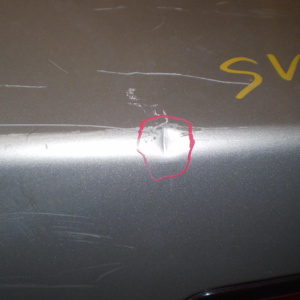 Крышка багажника TOYOTA Camry/Vista SV40 '1996 sed в.32-161 дефект без замка