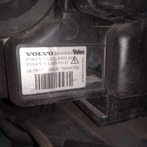 Ноускат Volvo XC70 SZ B5254T2 '2004-2007 RHD HID-ксенон, туманки, омыватели фар, бачок Dark Blue