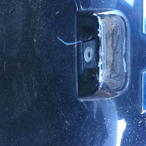 Крышка багажника Mitsubishi Galant Fortis/Lancer CY4A '2007-2014 камера  (без замка) дефект вст.Р5614 красные