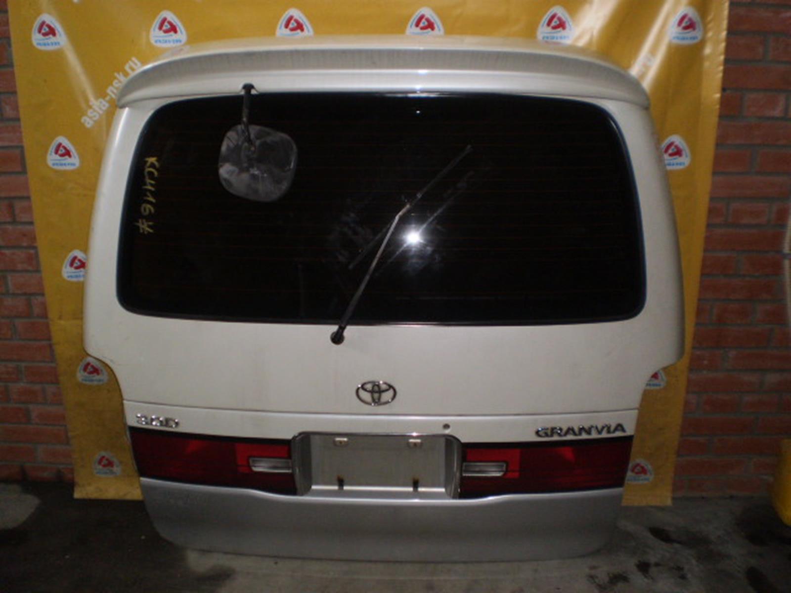 Дверь задняя TOYOTA Hiace Granvia VCH10 вст.26-56 (спойлер) | Азия