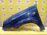 Крыло Hyundai Tucson JM/BH '2004-2009 перед, лев под повторитель (замят угол) (Синий)
