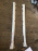 Накладка на порог Toyota Carina ED ST202 L+R пара 76902-20050  76901-20050 (Белый перламутр)