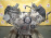 Двигатель BMW X5 N62N/N62B48B-50484342 4WD 4.8i FE82 БЕЗ НАВЕСНОГО E70 '2008