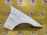 Крыло BMW 3-Series E90/E91 '2008 перед, прав белый, царапины 41357135680 (Белый)