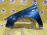 Крыло Hyundai Sonata NF/EK '2005-2010 перед, лев под повторитель, бирюзовое, вмятины, царапины (Бирюзовый)