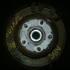 Ступица Toyota JZX100/JZX101/JZX105/GX105/JZS151/JZS153/JZS155/JZS157 Chaser/Cresta/Mark II/Crown Majesta зад, лев 2WD/4WD ABS.В сборе с диском и суппортом