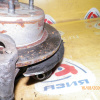 Ступица Toyota JZX100/JZX101/JZX105/GX105/JZS151/JZS153/JZS155/JZS157 Chaser/Cresta/Mark II зад, прав 2WD/4WD ABS. В сборе с диском и суппортом.Под колодки-