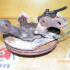 Ступица Toyota M100A/M101A/M110A/M111A Duet перед, прав 2WD/4WD ABS со ступицы..В сборе с диском и суппортом. Диаметр диска-234мм. Суппорт-V16. 43211-97202.43