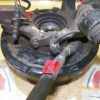 Ступица Toyota ST195/ST215/CT195/CT215/CT216 Caldina/Corona/Carina зад, прав 4WD ABS. 5 шпилек. Барабанные тормоза.В сборе с барабаном и колодками. 42304-20