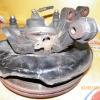 Ступица Toyota AE100/AE101/AE110/AE111/EE110/EE111/AE104/AE114/AE115 Corolla/Sprinter перед, прав 2WD/4WD Суппорт-(54-22). ABS.В сборе.Диаметр диска- 258 мм.Т