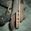Ступица Toyota EL51/EL53/NL50/EL41/EL43 Corolla II/Corsa/Tercel перед, прав ABS.(суппорт 51-18) вентилируемый диск 238*18.В сборе с диском и суппорт. 43211-46