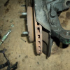 Ступица Toyota EL51/EL53/NP50/EL41/EL43 Corolla II/Corsa/Tercel перед, лев 2WD ABS Вентилируемый диск.(суппорт 51-18).В сборе с диском и суппортом. 43212-460