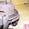 Ступица Toyota GX90/LX90/SX90/GS151/LS151 Chaser/Cresta/Mark II зад, прав Без ABS. В сборе с диском и суппортом.Под калодки-04466-22060. 42304-22031.42304-3