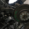 Ступица SUBARU BH5 зад, лев ABS 4WD DISK