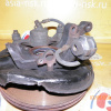 Ступица Toyota AE100/AE101/AE110/EE100/EE101/EE110/EE111/AE104/AE114 Corolla/Sprinter перед, прав 2WD/4WD Суппорт-(54-18).ABS.В сборе.Диаметр диска-258 мм.Тол