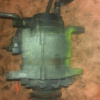Генератор TOYOTA 2L 3 конт. вакуум сзади. Реле выносное 27030-54250 / 27030-54241