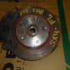 Ступица SUZUKI YB41S SX4 J20A перед, лев ABS