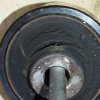 Подушка двигателя Toyota 1MZ Harrier MCU15 верх ДЕФЕКТ перед, прав в 12363-20040