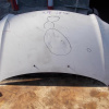 Капот Mazda MPV LW5W '1999-2002 дефект LC6252310D