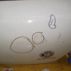 Дверь задняя SUBARU Impreza GG2 '2002-2007 Дефект 60800-FE570