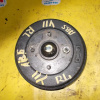 Ступица Nissan WFY11/WHY11/WRY11/VEY11/VFY11/VGY11/VY11 Wingroad зад, лев 2WD 4/114.Барабанные тормоза. ABS. В сборе с барабанном и колодками. 43200-WD910.