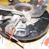 Ступица Toyota JZS160/JZS161 Aristo 2JZ-GE/2JZ-GTE зад, лев ABS. В сборе.