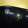 Капот Mercedes C-Class W204 '2007-2011 до рест чёрный 197U (тычок, царапины)