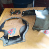 Кожух маховика Mazda Demio DW3W B3 '2001- m/t пластина + алюминиевый кожух