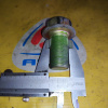 Болт шкива коленвала Toyota 90105-24001 Land Cruiser HDJ101 1HD-FTE ключ на 32