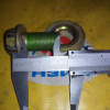 Болт шкива коленвала Toyota 90105-24001 Land Cruiser HDJ101 1HD-FTE ключ на 32