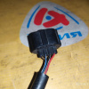Разъём датчика положения воздушной заслонки Toyota -10711 4A/5A/7A/3S/4S/2UZ/1JZ/2JZ/1KZ/3C/1G 4 конт. овальный разъём