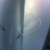 Дверь боковая HONDA Civic ES1/ES2/ES3 перед, лев (дефект) цена за голое железо