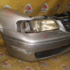 Ноускат Nissan Sunny B15 QG '2002-2004 Без трубок охлаждения (без габаритов) Дефект R фары ф.1602