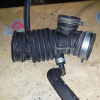 Гофра впускного коллектора Nissan QG15 Sunny B15 '10.1998-05.2002 4WD a/t резиновая D / 165784M510