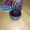 Разъём управления акпп Nissan Murano/Teana Z50/Z51/J31/U31 VQ35-DE R 2WD/4WD CVT наружный 22 контакта ( провода во всех отверстиях )