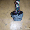 Разъём управления акпп Nissan Murano/Teana Z50/Z51/J31/U31 VQ35-DE R 2WD/4WD CVT наружный 22 контакта ( провода во всех отверстиях )