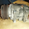 Компрессор кондиционера Honda L13A/L15A Fit GD1 NSR-080  между трубками расстояние 50 мм. 38810-PWA-J12