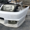 Ноускат Nissan Wingroad Y11 QG '1999-2002 a/t AEROS (без габаритов)(дефект крепления бампера) ф.1633 чёрн. т.2177