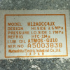 Компрессор кондиционера Mazda LF/L3 Axela/Mazda3 BK разъём белый прямоугольный H12A0CC4JX