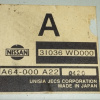 Компьютер Nissan Wingroad 31036-WD000 / A64-000 A22 / A64-001 K65 [1] QG15 WFY11 БЛОК УПРАВЛЕНИЯ АКПП