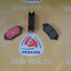 Колодки тормозные Toyota ZM-04465-30340 F Camry/Mark X/Crown/Wish ACV3#/GRX12#/GRS18#/#CT1#